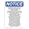 Signmission Sign, 10" H, 7" W, Plastic, Hazardous Waste Satellite AccumulatiSign, Portrait, V-13339 OS-NS-P-710-V-13339 - alternate 1